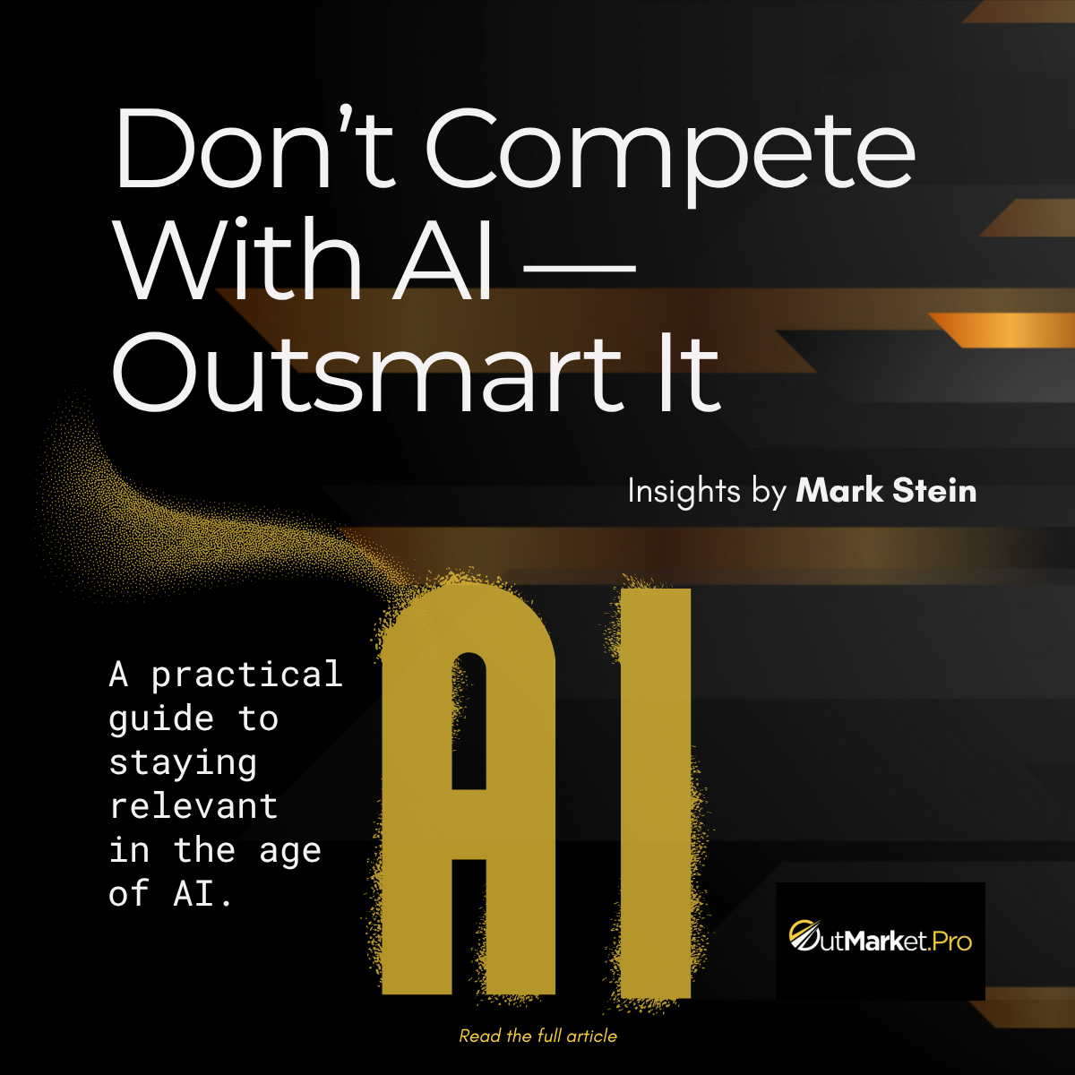 OutMarket — webinar thumbnail, Don't Compete With AI